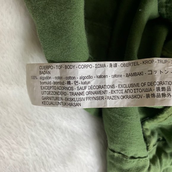 Zara Green Embroidered Jacket - Picture 11 of 16